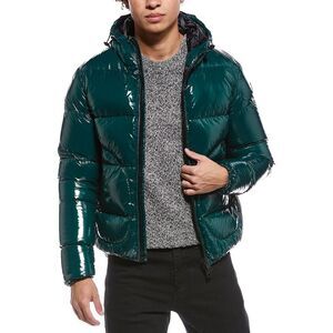 Herno Mens  Down Puffer Coat, Green